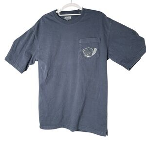 Duluth Trading Co Blue Short Sleeve Tee Casual Comfort